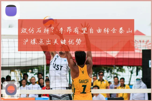 效仿石柯?李昂有望自由转会泰山 沪媒点出关键优势